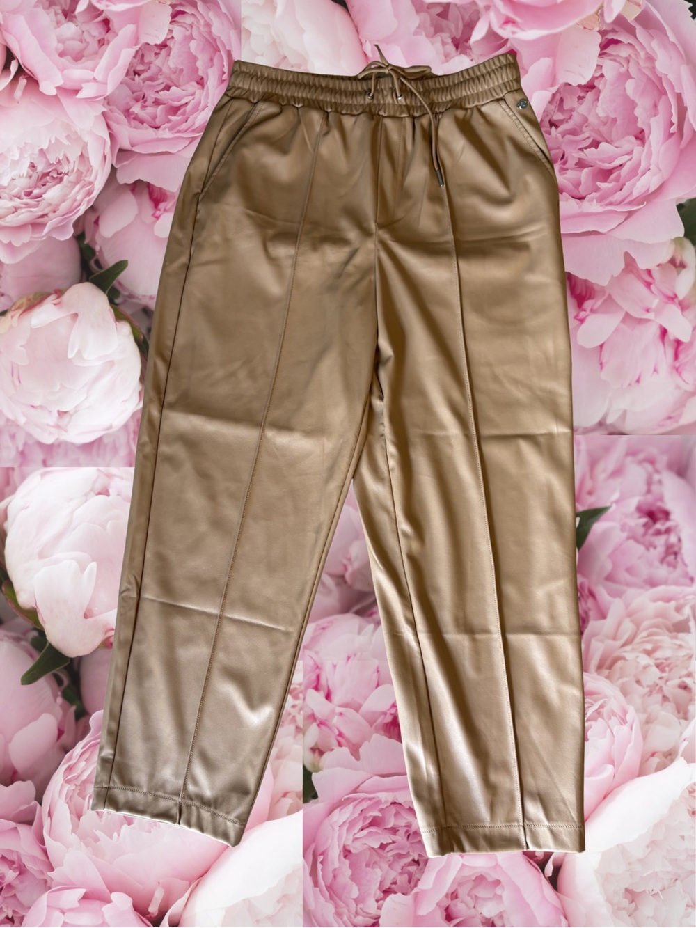 Calia Faux Leather Jogger Pant